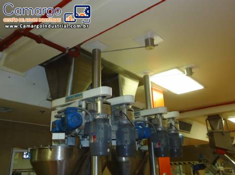 Linha de envase de latas para p�s