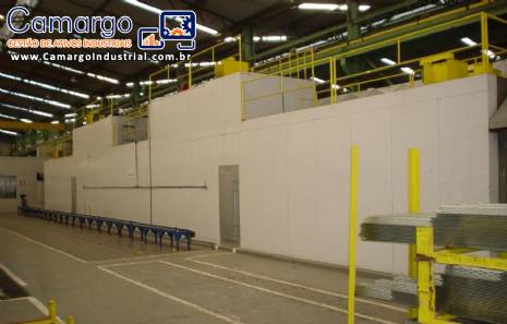 Estufa industrial para polimeriza��o