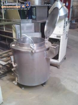 Panel�o 50 litros em a�o inox