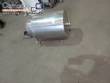 Misturador em a�o inox para recheios de bolachas