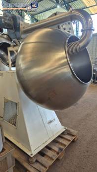 Lote de dez drageadeiras em a�o inox com capacidades entre 150 litros e 350 litros