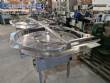 Mesa acumuladora giratria em ao inox Masipack 1200 mm