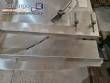 Mesa acumuladora giratria em ao inox Masipack 1200 mm