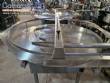 Mesa acumuladora giratria em ao inox Masipack 1200 mm