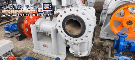 Bomba centrfuga para polpas abrasivas aplicaes pesadas Goulds Pumps