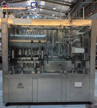 Linha para envase de latas bebidas carbonatadas com g�s 1.000 latas por hora