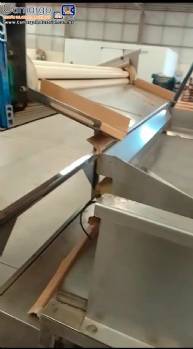 Embaladora empacotadora em inox semi autom�tica em bandejas Joagro