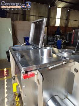 Misturador ribbon blender em inox 500 450 litros Bravaeco