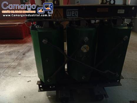 Transformador el�trico seco 500 Kva ano 2021 WEG