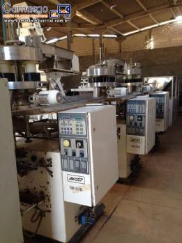 Linha para produ��o de pipoca canjica de milho e salgadinho