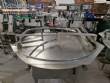 Mesa acumuladora giratria em ao inox Masipack 1200 mm