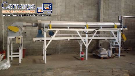 Linha para extrusão de ração 120 kg / h Inbramaq