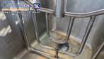Tanque misturador em inox de 130 litros para refrigera��o de caldas