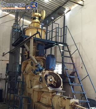 Linha para fabrica��o de sab�o 1000 kg h