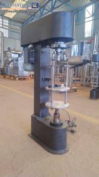 Rosqueadeira rosqueadora para tampas em alum�nio tampa pilfer e pl�stica