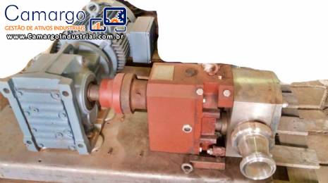 Bomba de l�bulos Fristan FLII-100L em inox