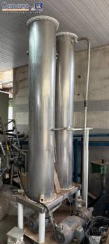 Carbonatador 2 colunas para bebidas com g�s cervejas Metal�rgica Metalbras 6.000 litros