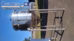 Tanque misturador encamisado em inox 2500 litros